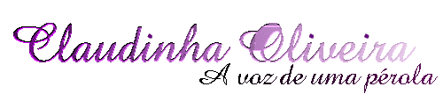 A pgina da Claudinha Oliveira com trechos das msicas para Download
